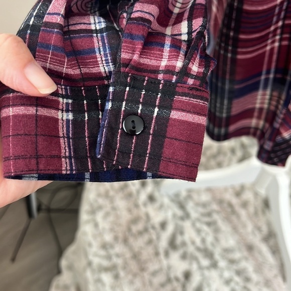 Women’s R n B Flannel Plaid Shirt Size XL - Picture 10 of 12